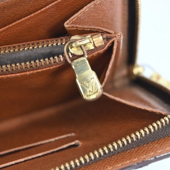 Authentic Louis Vuitton Zippy Browns Monogram Wallet bsj161-121125 - Picture 14 of 16